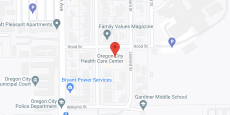 Oregon City Health Care Center in google map