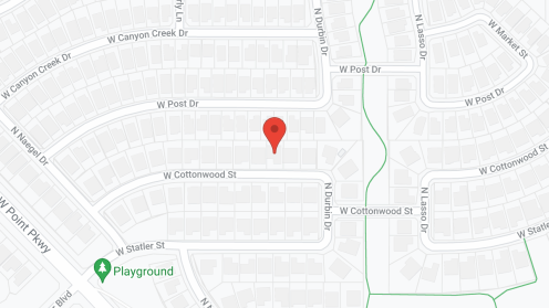 Map of the neighborhood around Legacy Assisted Living Home