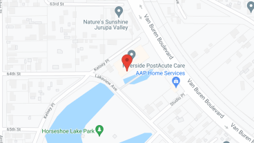 Pleasant Care Riverside in google map