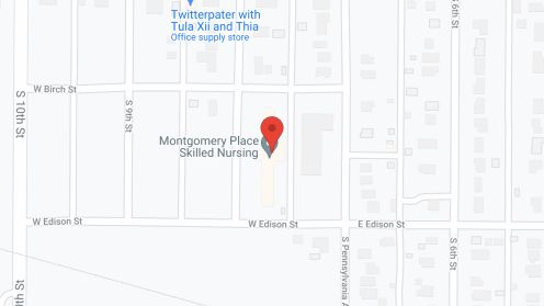 Map of the neighborhood around Montgomery Place