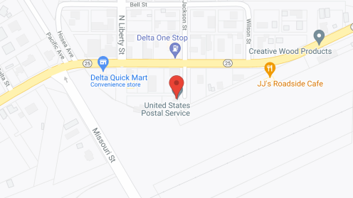 Map of the neighborhood around Chaffee Nursing Center