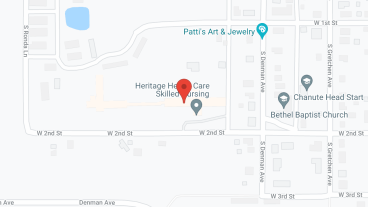 Heritage Health Care in google map