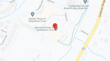 Morning Pointe Collegedale Greenbriar Cove in google map