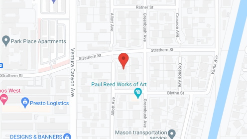 Map of the neighborhood around Valley Crest Home
