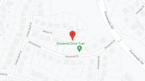 Map of the neighborhood around Silver Oaks, South