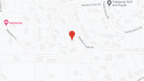 Map of the neighborhood around Meadow Creek Villa