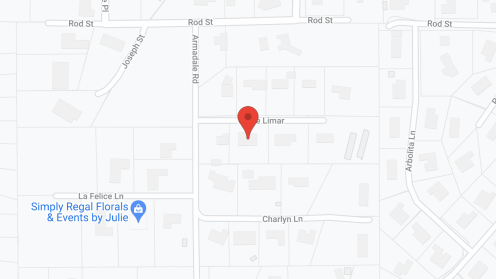 Map of the neighborhood around Hummingbird Hill (Residential Care Facility for the Elderly)