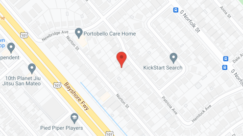 Map of the neighborhood around Heritage Shores