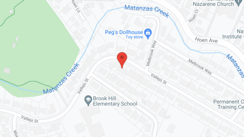 Map of the neighborhood around Emmanuel Home