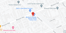Blossom Garden Senior Home in google map