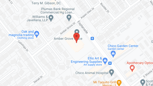 Map of the neighborhood around Amber Grove Place
