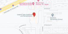 Legend Oaks Healthcare and Rehabilitation - South San Antonio in google map