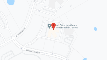 Legend Oaks Healthcare and Rehabilitation - Ennis in google map