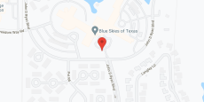 Blue Skies of Texas West a CCRC in google map