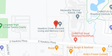 Hawkins Creek Assisted Living and Memory Care in google map