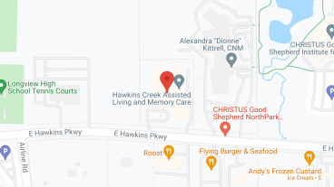 Hawkins Creek Assisted Living and Memory Care in google map