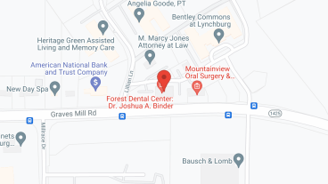 Bentley Commons at Lynchburg in google map