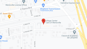 Village Center Care of Wentzville in google map