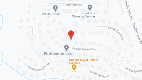 Map of the neighborhood around Le'glen Personal Care Home