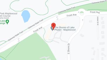 The Shores of Lake Phalen in google map
