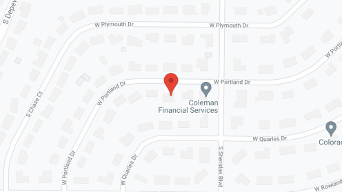 Map of the neighborhood around Serenity House Assisted Living Portland Drive