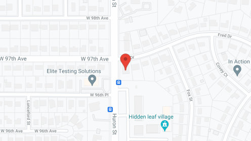 Map of the neighborhood around Care Group Of Northglenn LLC