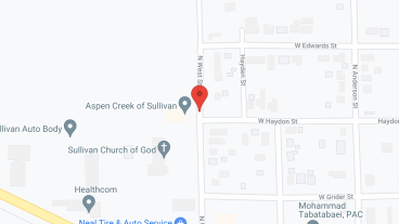 Aspen Creek of Sullivan in google map