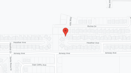 Map of the neighborhood around Desert Song