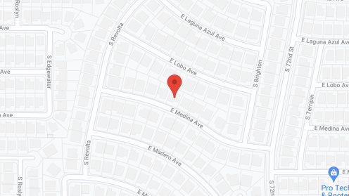 Map of the neighborhood around Medina House