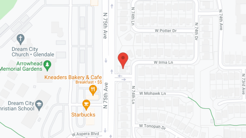 Map of the neighborhood around Silver Crown Assisted Living Home