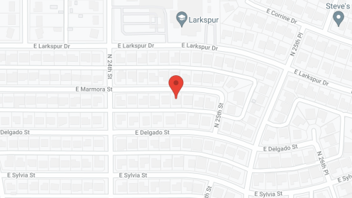 Map of the neighborhood around Foster Care Home