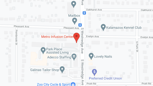 Map of the neighborhood around Park Place Assisted Living