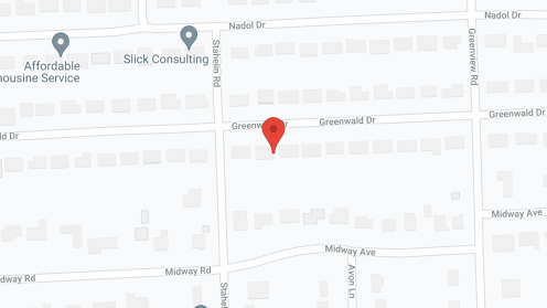 Map of the neighborhood around Good Faith Manor
