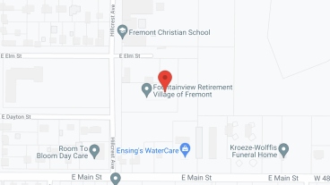 Fountain View Retirement Village of Fremont in google map