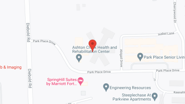 Park Place Senior Living in google map