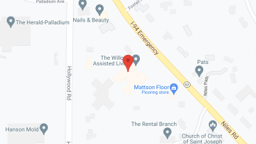 The Willows Assisted Living in google map