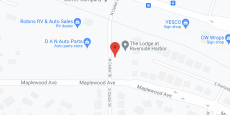 The Lodge at Riverside Harbor I in google map