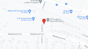 The Lodge at Riverside Harbor I in google map