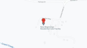 New Beginnings in google map