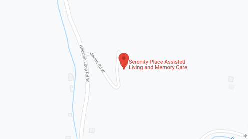 Map of the neighborhood around Serenity Place Assisted Living