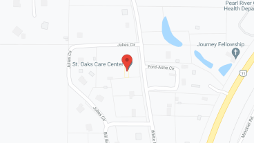 St Oaks Care Center in google map