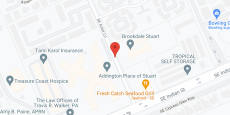 Addington Place of Stuart in google map