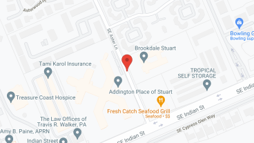 Addington Place of Stuart in google map