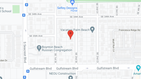 Map of the neighborhood around Garden of Roses