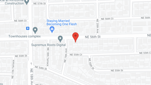 Map of the neighborhood around The Garden of Health Inc
