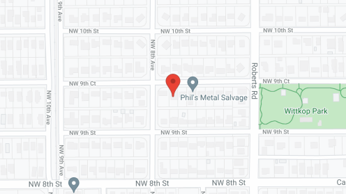 Map of the neighborhood around Loreto Homes