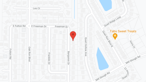Map of the neighborhood around Brownstone Wellness