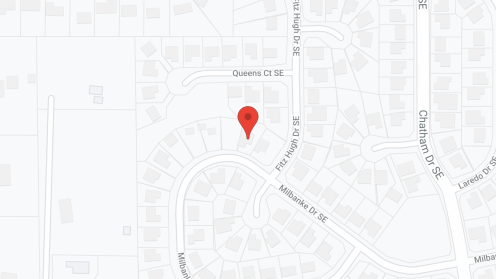 Map of the neighborhood around Lucia Hochrine AFH