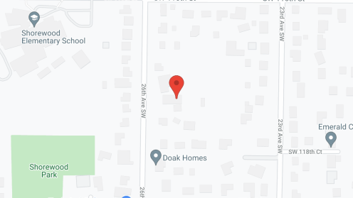 Map of the neighborhood around Clark Residence
