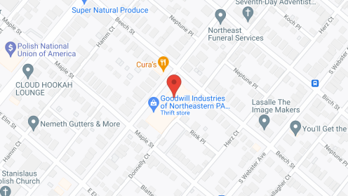 Map of the neighborhood around Goodwill Neighborhood Residences